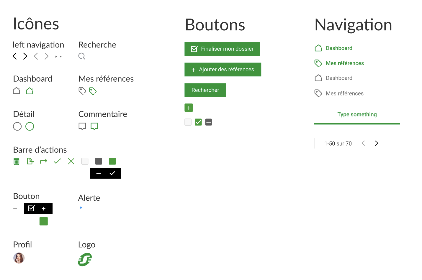 Design system sample